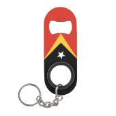 Vlag van Oost-Timor Mini Flessenopener (Voorkant)