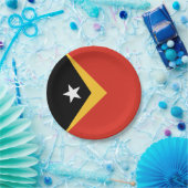Vlag van Oost-Timor Papieren Bordje (Feest)