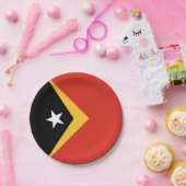 Vlag van Oost-Timor Papieren Bordje (Feest)