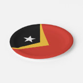 Vlag van Oost-Timor Papieren Bordje (Gekanteld)