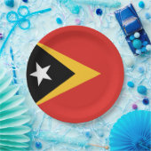 Vlag van Oost-Timor Papieren Bordje (Feest)
