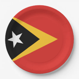 Vlag van Oost-Timor Papieren Bordje