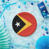 Vlag van Oost-Timor Papieren Bordje (Feest)