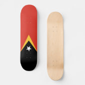 Vlag van Oost-Timor Persoonlijk Skateboard (Voorkant)
