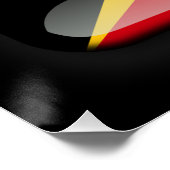 Vlag van Oost-Timor Poster (Hoek)