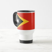 Vlag van Oost-Timor Reisbeker (Voorkant links)