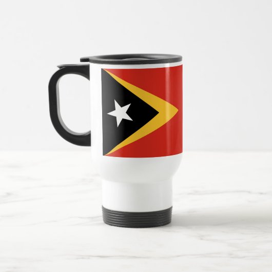 Vlag van Oost-Timor Reisbeker (Links)