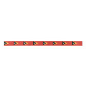 Vlag van Oost-Timor Satijnen Lint (Voorkant)