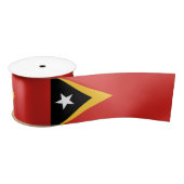 Vlag van Oost-Timor Satijnen Lint (Spoel)