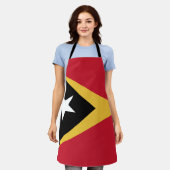 Vlag van Oost-Timor Schort (Gedragen)