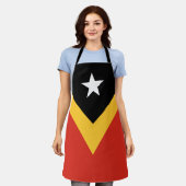Vlag van Oost-Timor Schort (Gedragen)