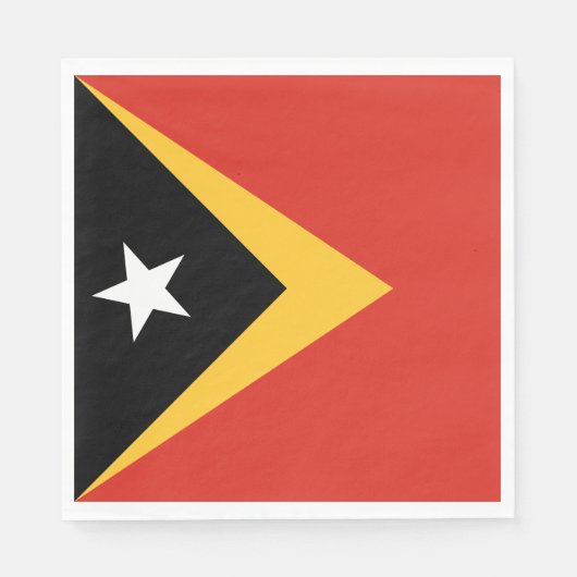 Vlag van Oost-Timor Servet (Voorkant)