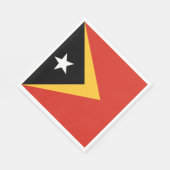 Vlag van Oost-Timor Servet (Hoek)