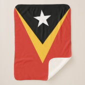 Vlag van Oost-Timor Sherpa Deken (Voorkant)