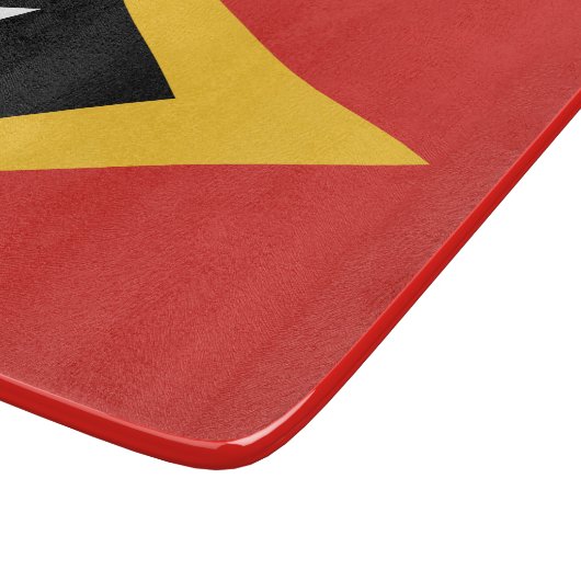 Vlag van Oost-Timor Snijplank (Hoek)