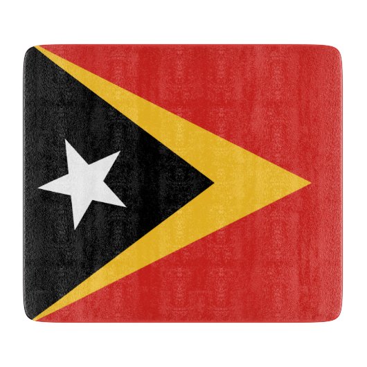 Vlag van Oost-Timor Snijplank (Voorkant)