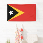 Vlag van Oost-Timor Spandoek (Insitu)