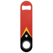 Vlag van Oost-Timor Speed Flessenopener (Voorkant)
