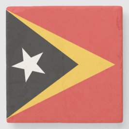 Vlag van Oost-Timor Stenen Onderzetter