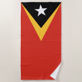 Vlag van Oost-Timor Strandlaken (Voorkant)