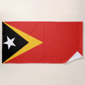 Vlag van Oost-Timor Strandlaken (Voorkant)