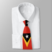 Vlag van Oost-Timor Stropdas (Gebonden)