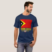 Vlag van Oost-Timor T-shirt (Voorkant volledig)