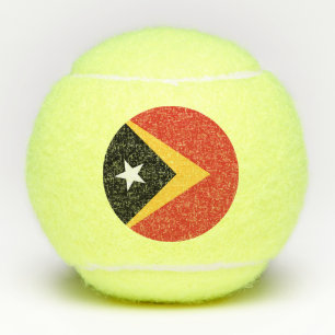 Vlag van Oost-Timor Tennisballen