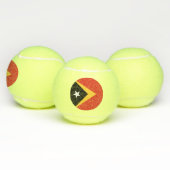 Vlag van Oost-Timor Tennisballen (Multi)