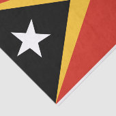 Vlag van Oost-Timor Tissuepapier (Detail)