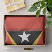 Vlag van Oost-Timor Tissuepapier (Geschenk)