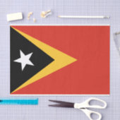 Vlag van Oost-Timor Tissuepapier (Craft)