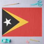 Vlag van Oost-Timor Tissuepapier (Craft)
