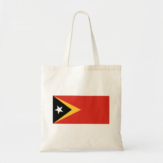 Vlag van Oost-Timor Tote Bag (Voorkant)