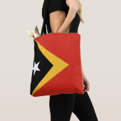Vlag van Oost-Timor Tote Bag (Dichtbij)