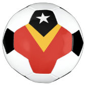 Vlag van Oost-Timor Voetbal (Gedraaid)