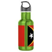 Vlag van Oost-Timor Waterfles (Achterkant)