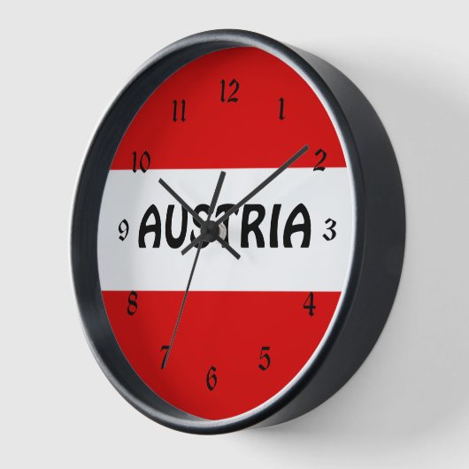 Vlag van Oostenrijk (Hoek)