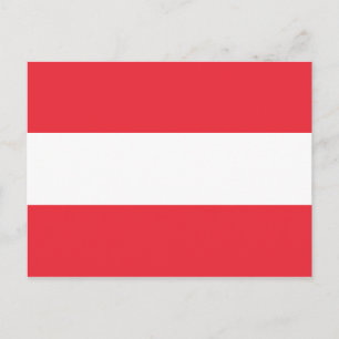 Vlag van Oostenrijk Briefkaart