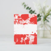 Vlag van Oostenrijk Briefkaart (Staand voorkant)