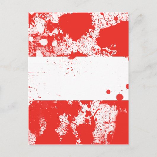 Vlag van Oostenrijk Briefkaart (Voorkant)