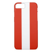 Vlag van Oostenrijk Case-Mate iPhone Case (Achterkant)