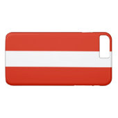 Vlag van Oostenrijk Case-Mate iPhone Case (Achterkant (Horizontaal))