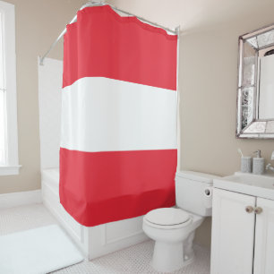 Vlag van Oostenrijk Douchegordijn
