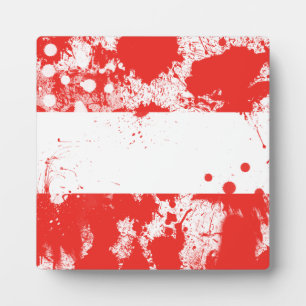 Vlag van Oostenrijk Fotoplaat