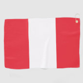 Vlag van Oostenrijk Golfhanddoek (Horizontaal)
