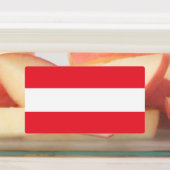 Vlag van Oostenrijk Labels (Aangebracht)