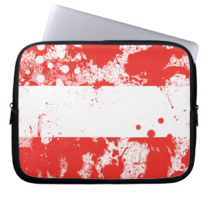 Vlag van Oostenrijk Laptop Sleeve