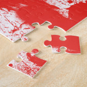 Vlag van Oostenrijk Legpuzzel (Zijkant)