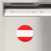 Vlag van Oostenrijk Magneet (Insitu (Vaatwasser))
